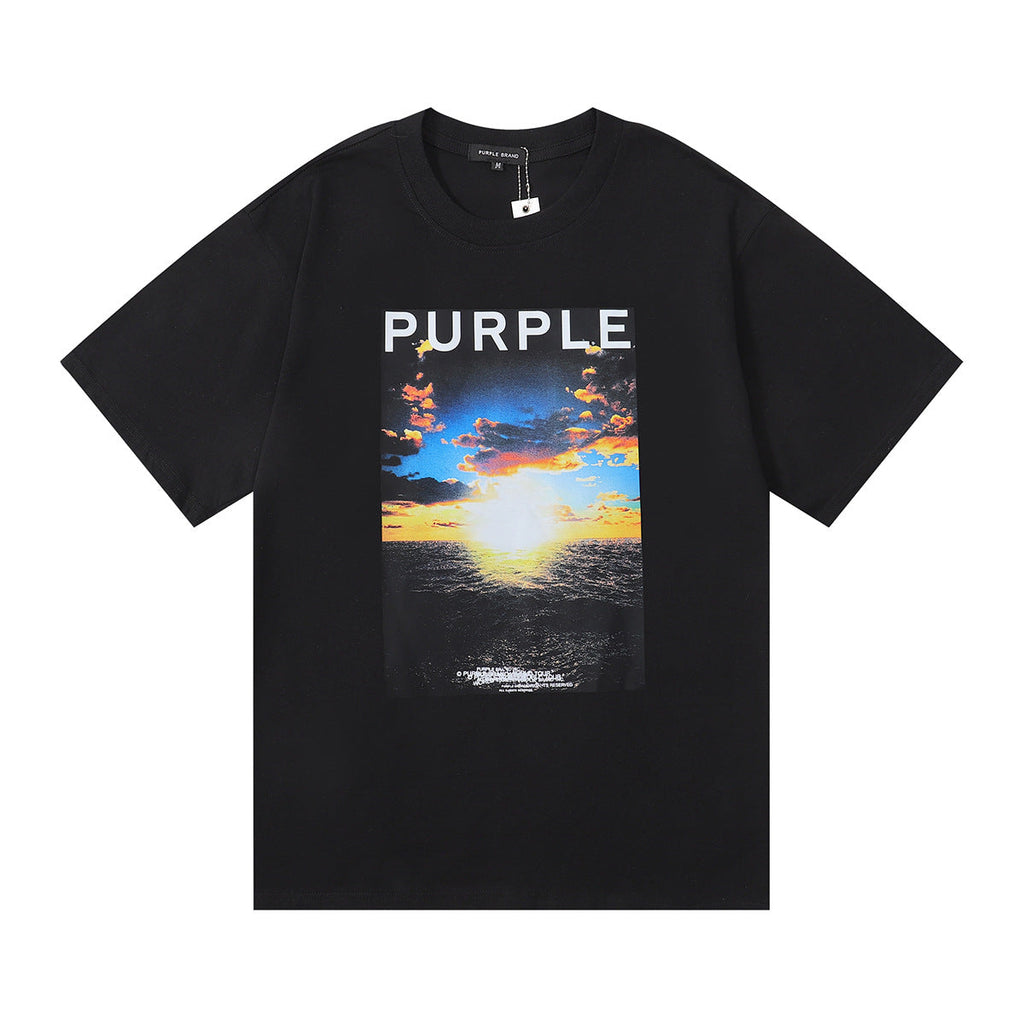 Street style Purple Brand T-shirt