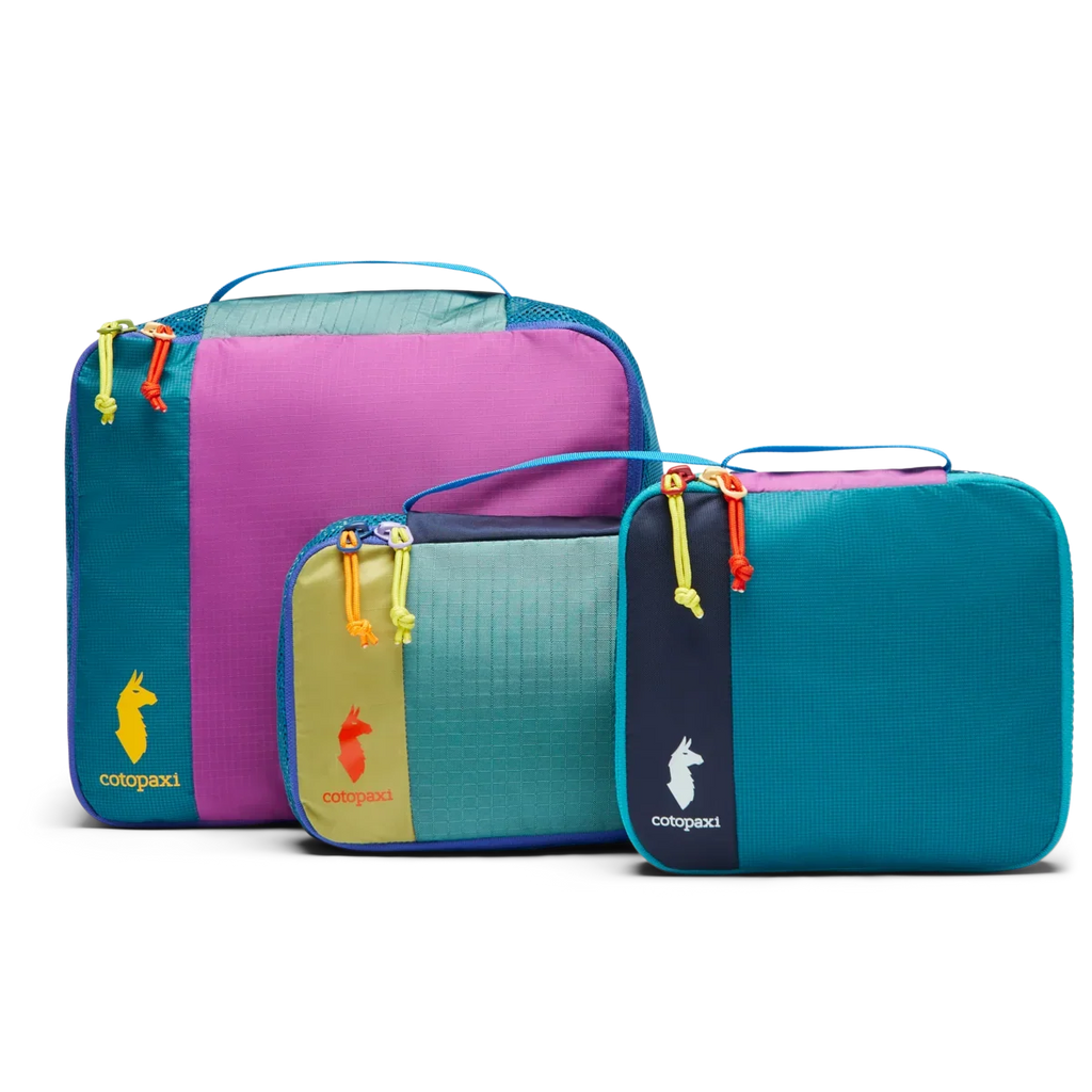 Cotopaxi Cubo Packing Travel Bundle in Del Dia
