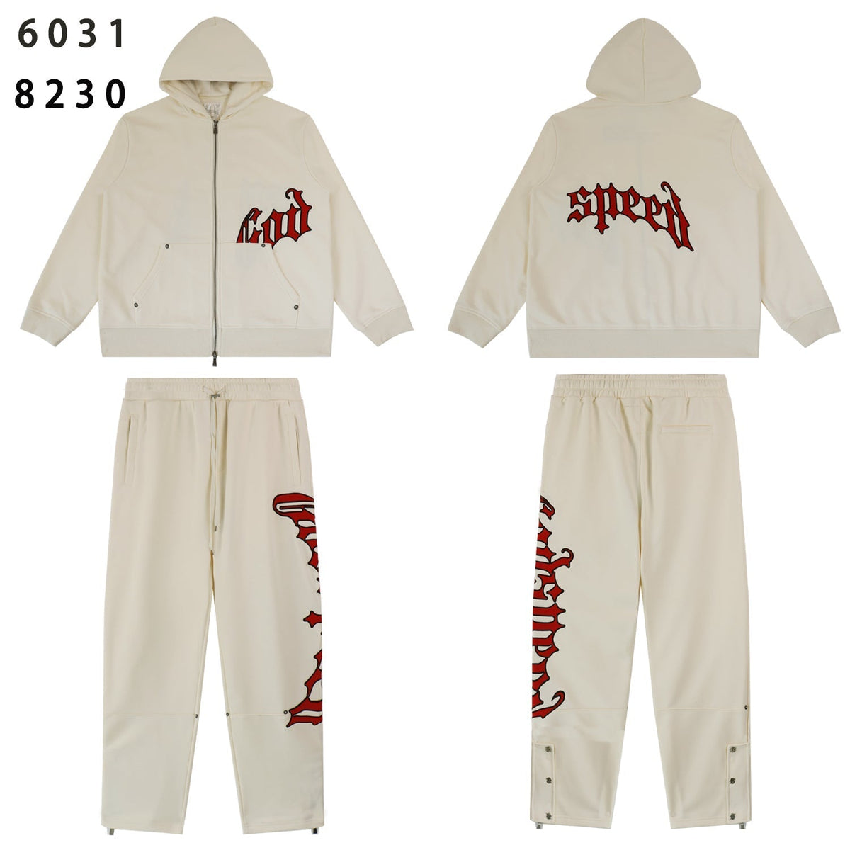 GodSpeed New Hoodie and Pants Set