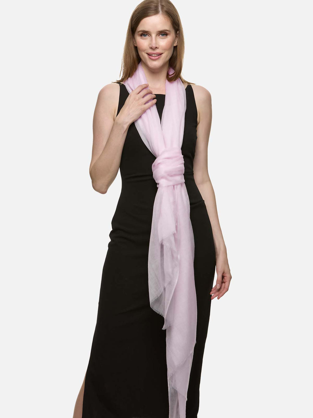 Featherlight Petal Cashmere Scarf