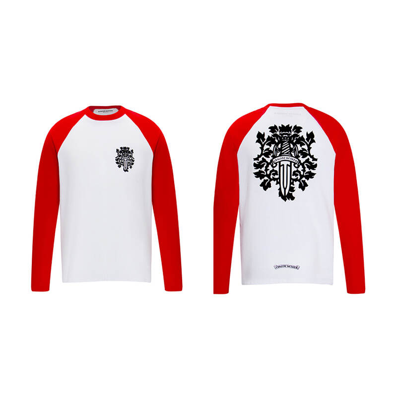 CHROME-HEARTS Men's Long-Sleeve T-shirt Sweatshirt K9001