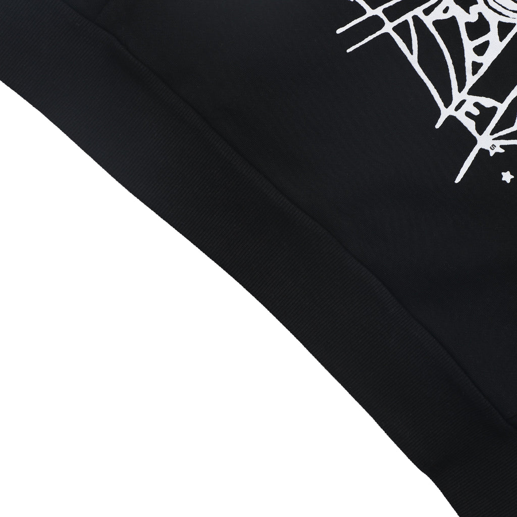 Sp5der OG Web Hoodie Black