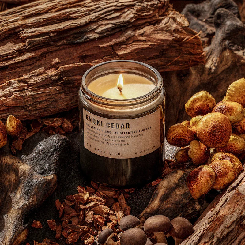 P. F. Candle Co. Enoki Cedar Alchemy Candle