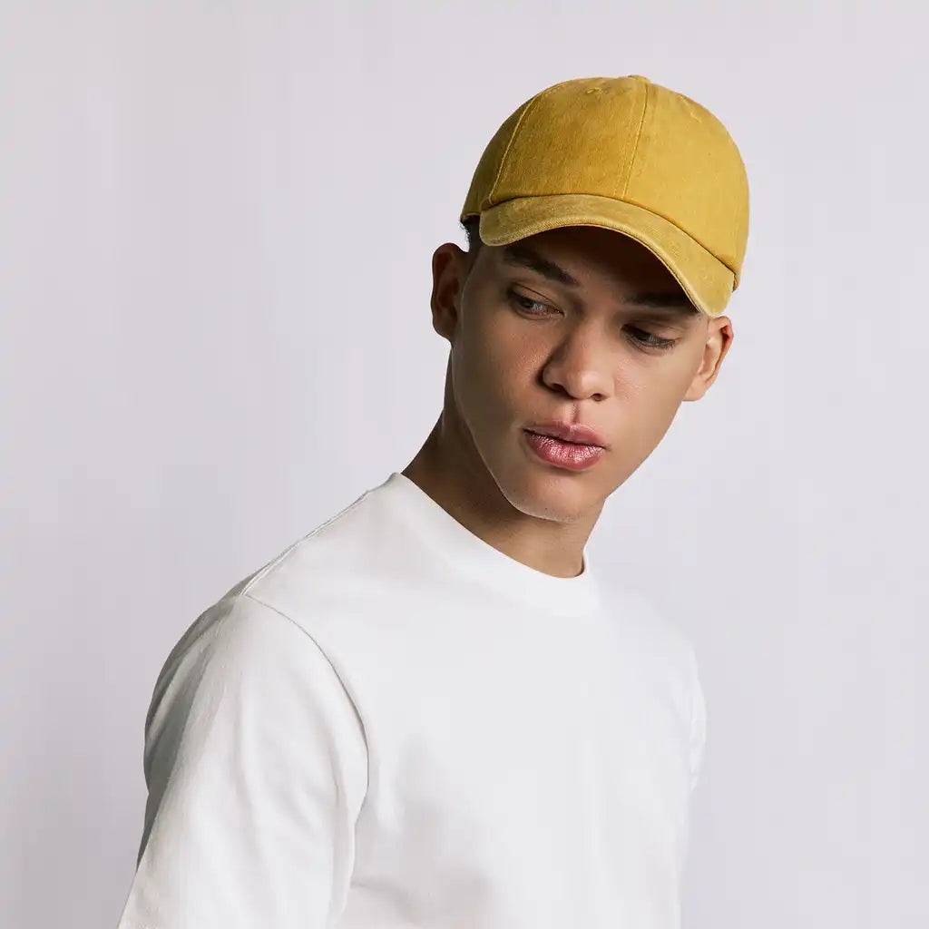 AMBER YELLOW VINTAGE CAP