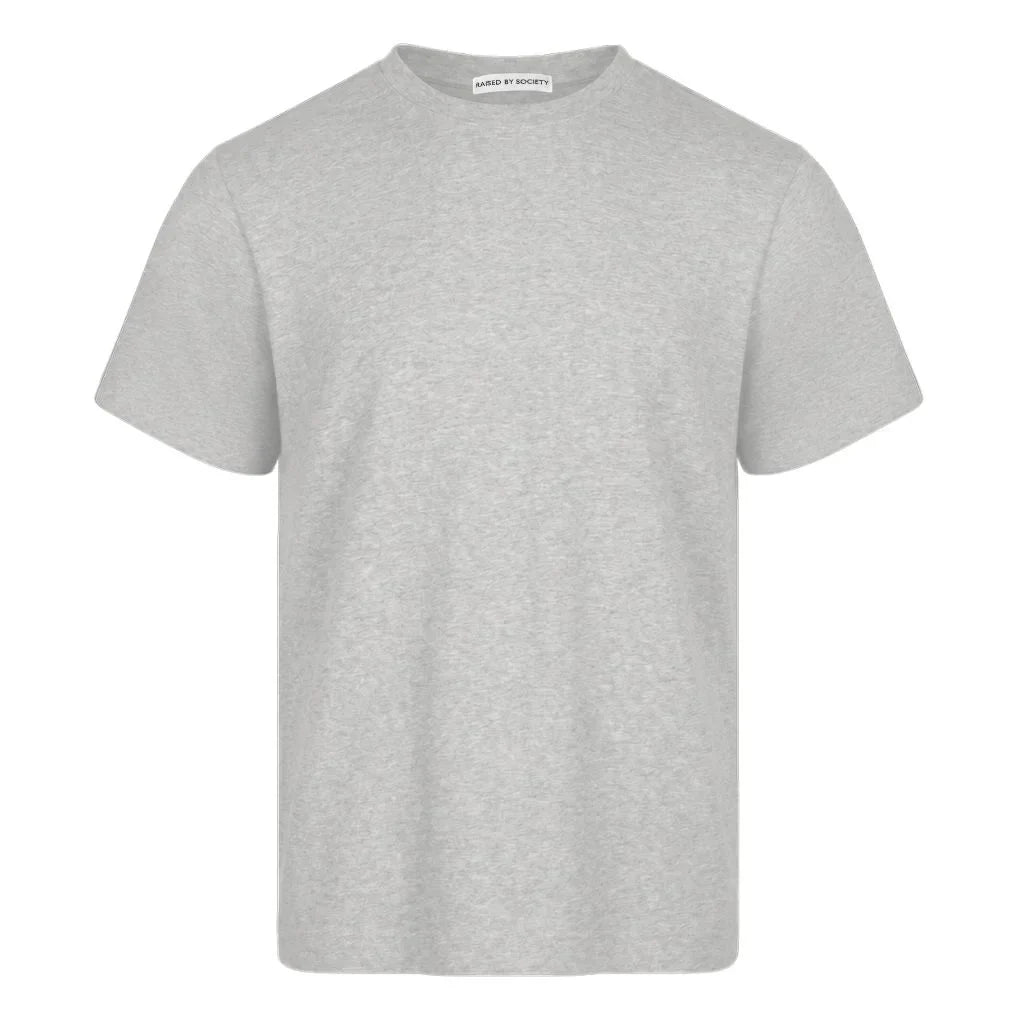 ATHLETIC GREY LOOPWHEELED T-SHIRT 2-PACK