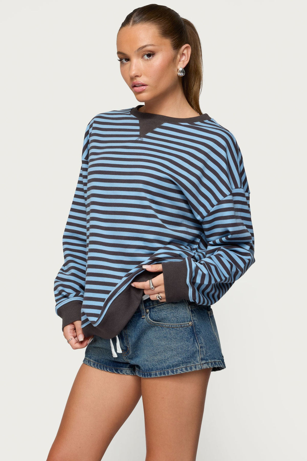 Onda Striped Sweatshirt