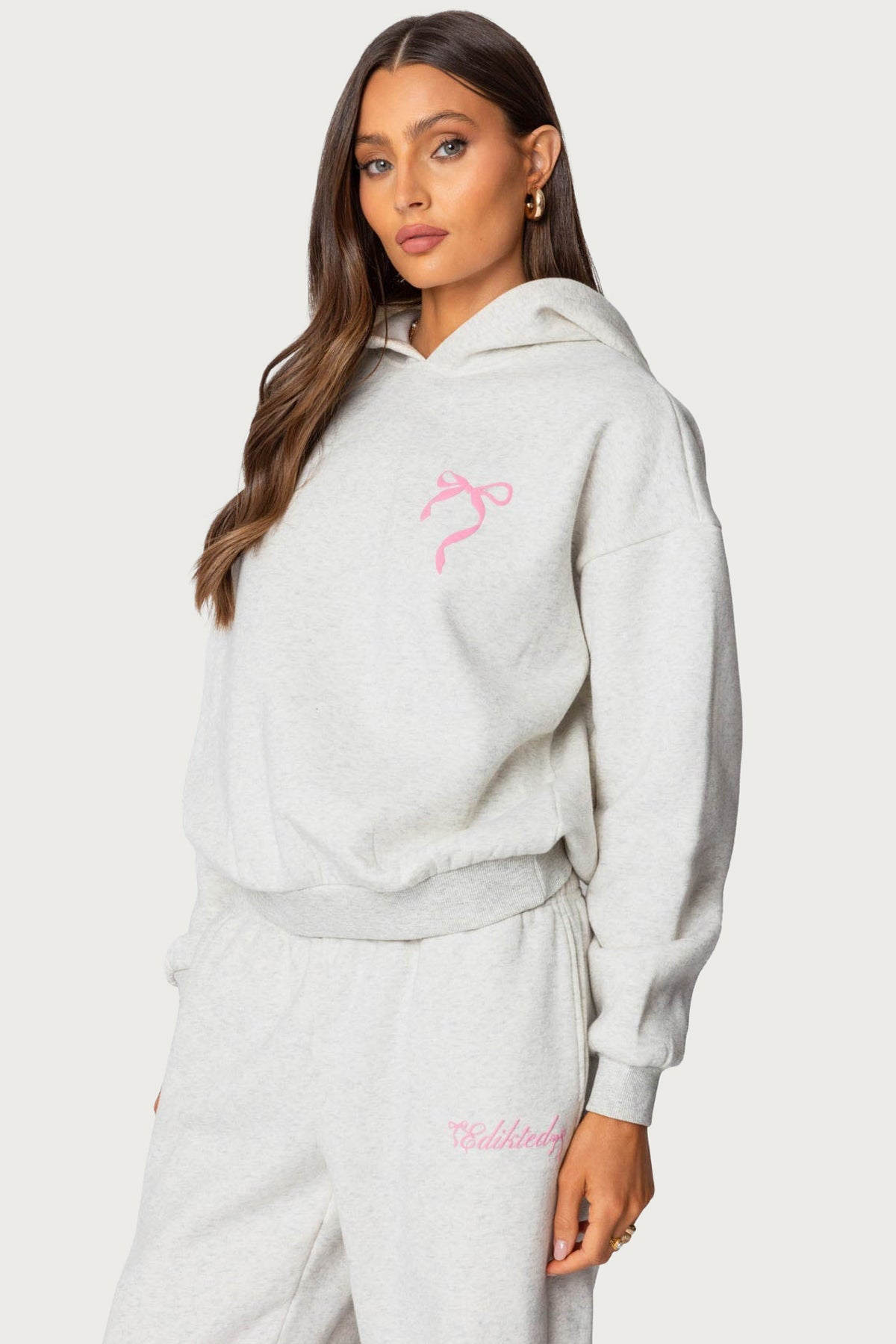Sasha Bow Detail Hoodie