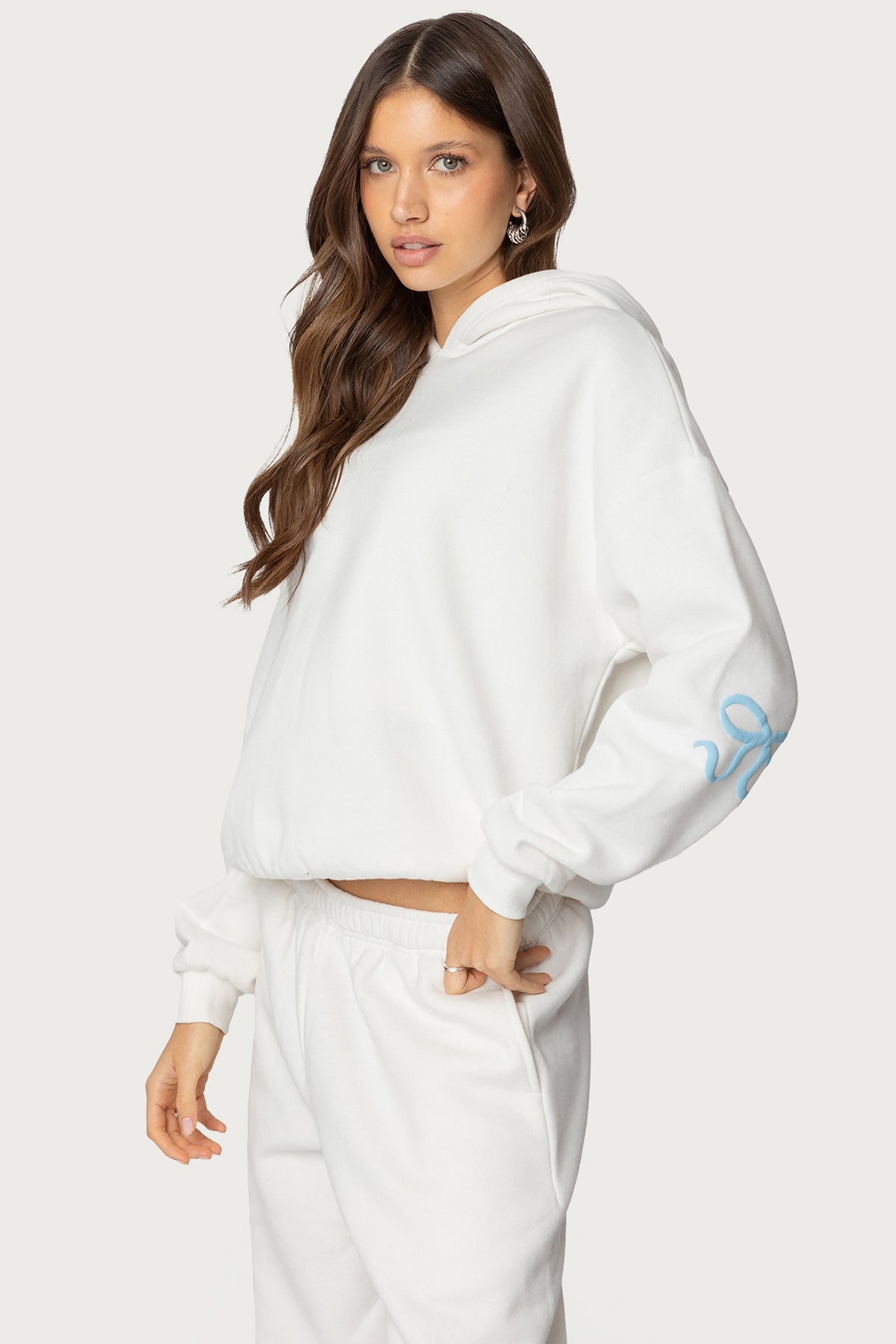 Bonney Bow Detail Hoodie