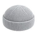 LIGHT GREY FISHERMAN BEANIE PRO