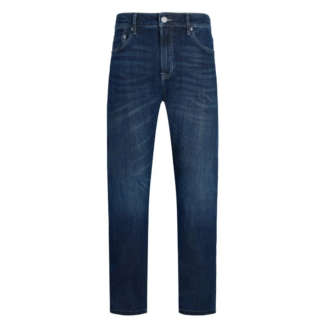 MID WASH BLUE SELVEDGE DENIM