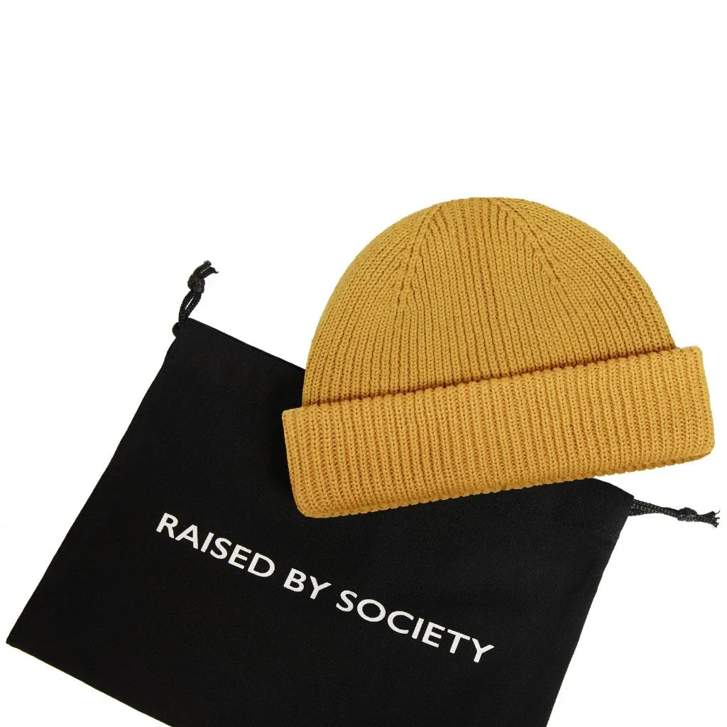 MUSTARD FISHERMAN BEANIE PRO