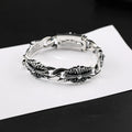 Chrome Hearts Crusader Flower Multi-piece Spliced Bracelet