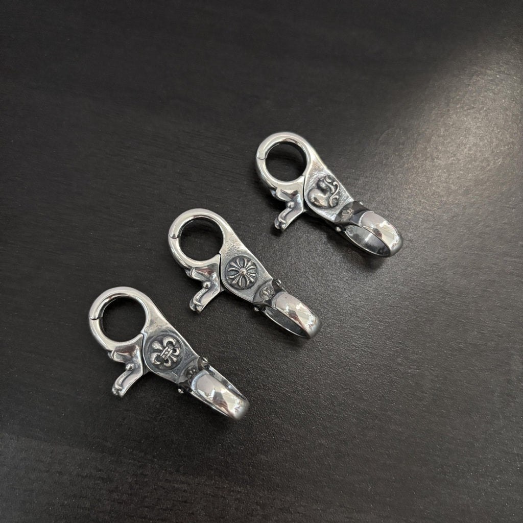Chrome Hearts anchor cross flower heart old keychain