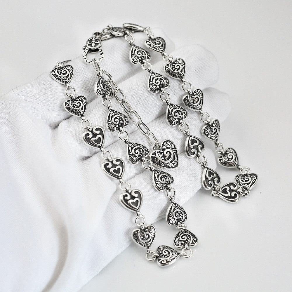 Chrome Hearts Retro versatile arabesque love chain