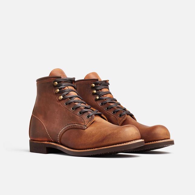 Red Wing Men's Blacksmith 6-Inch Boot in Copper Rough & Tough Leather