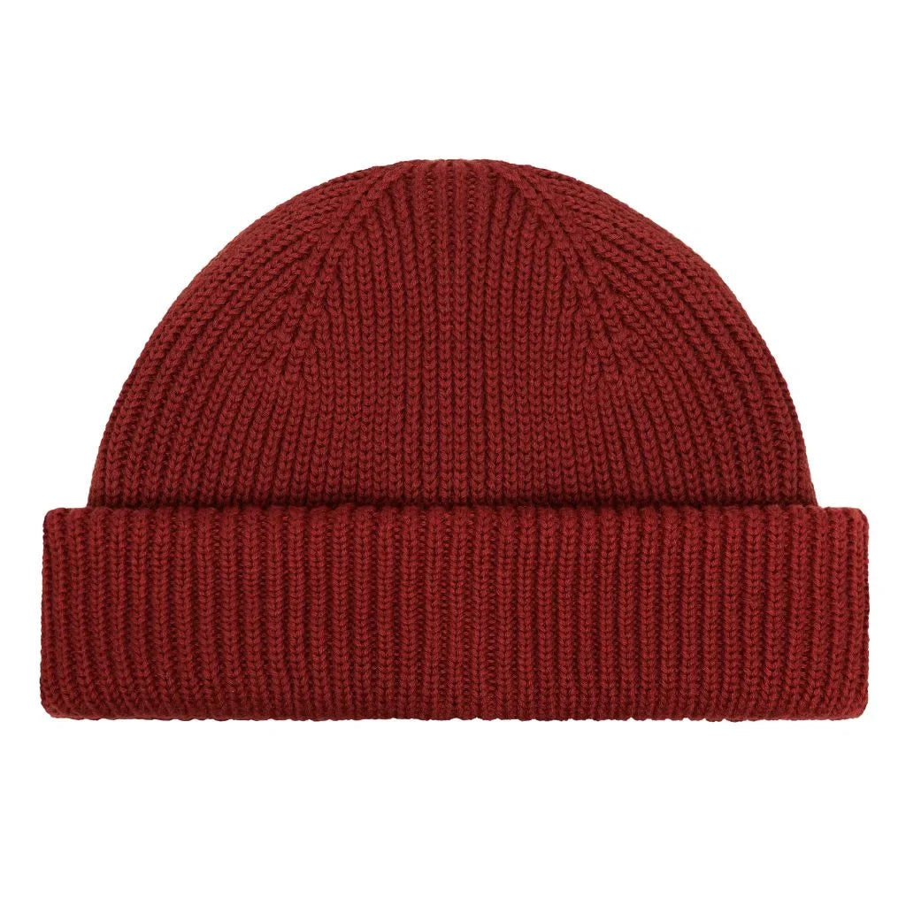 WINE RED FISHERMAN BEANIE PRO