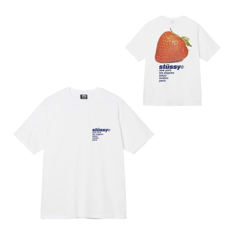 Stussy T Shirts Casual Versatile Loose T Shirts Couple