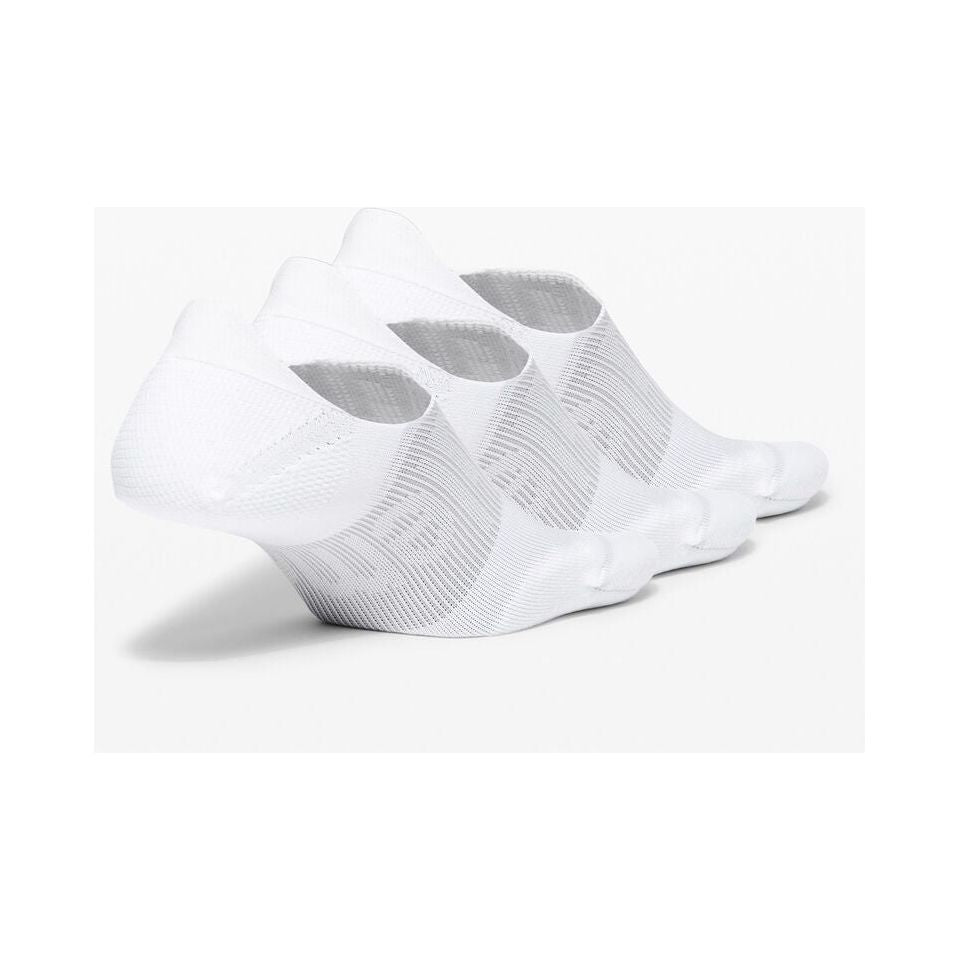 Lululemon Women's Power Stride No-Show Socks with Active Grip 3 Pack