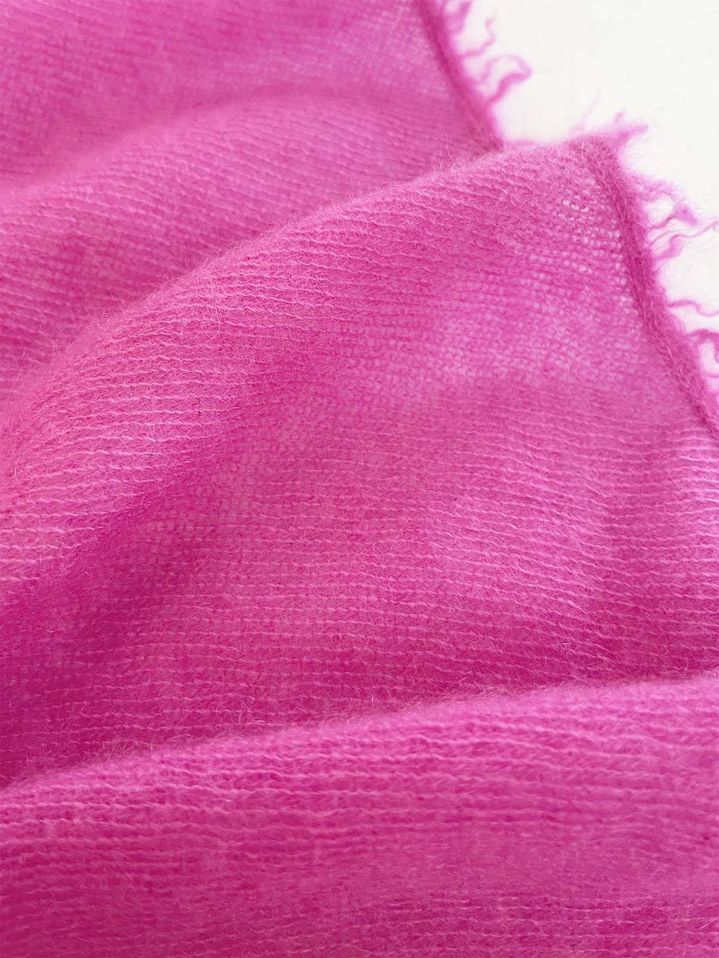 Fuchsia CloudPuff Cashmere Scarf