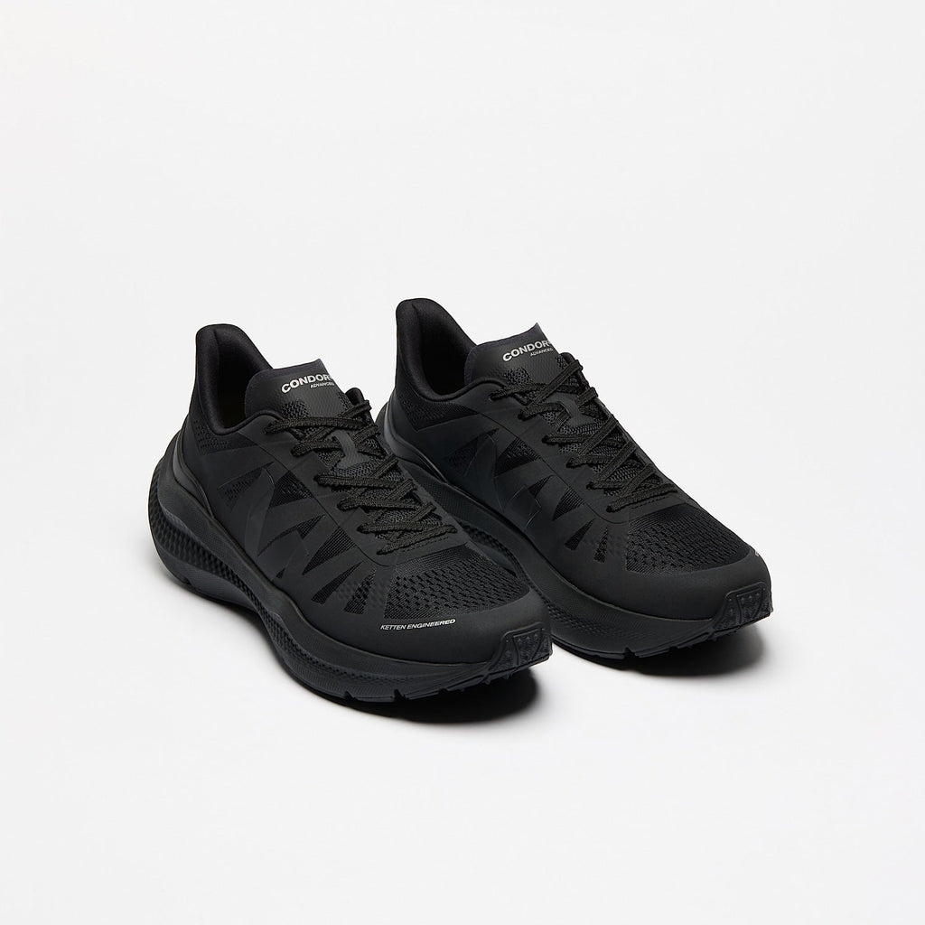 Veja Women's Condor 3 Advanced Engineered-Mesh in Full-Black